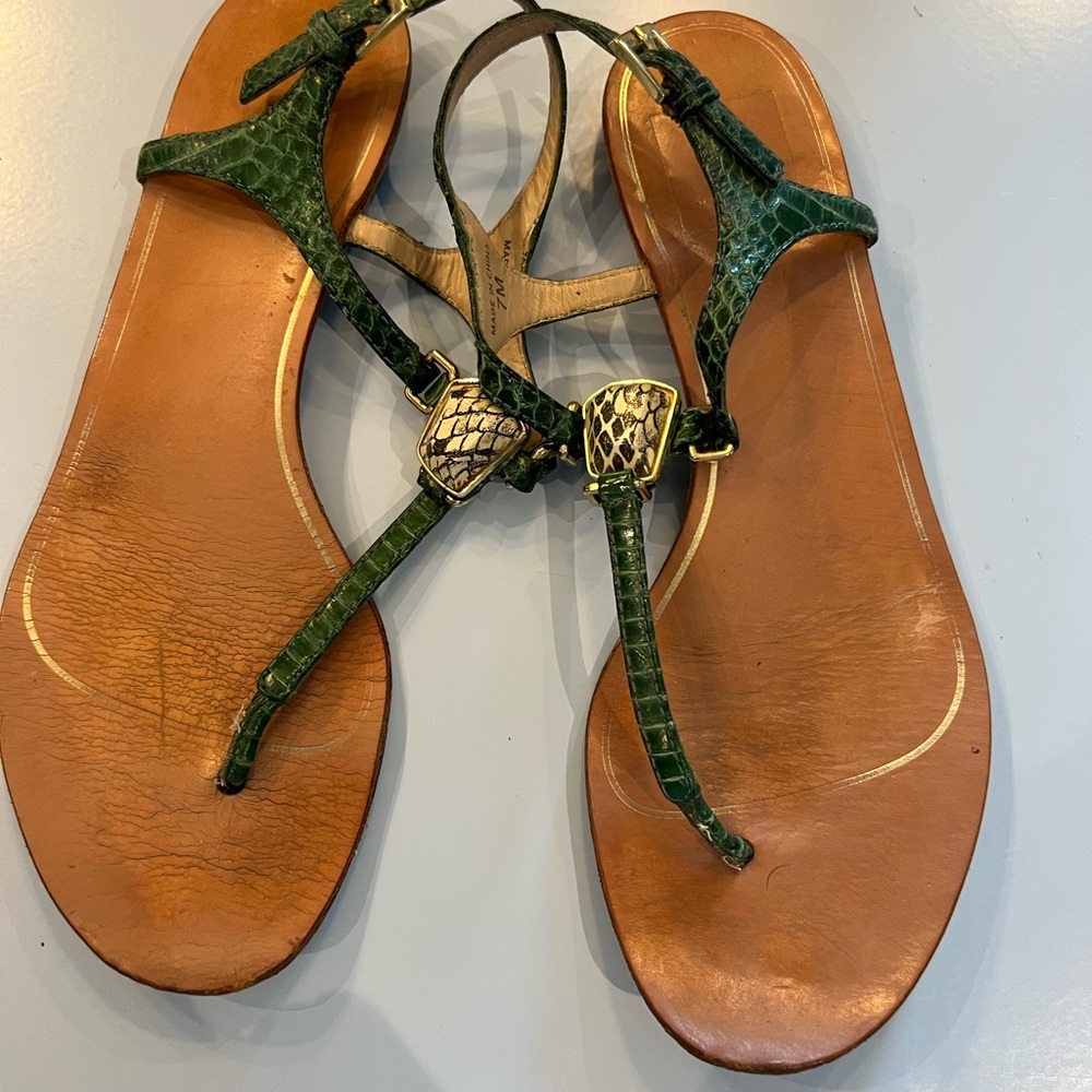 Green Dolce Vita Sandals Size 7